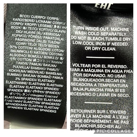 7 For All Mankind Short Sleeve Seamed Twill Romper In Soft Lavender Small - Picture 11 of 11